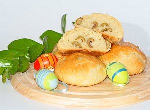 Bułeczki z oliwkami  prosty przepis i składniki