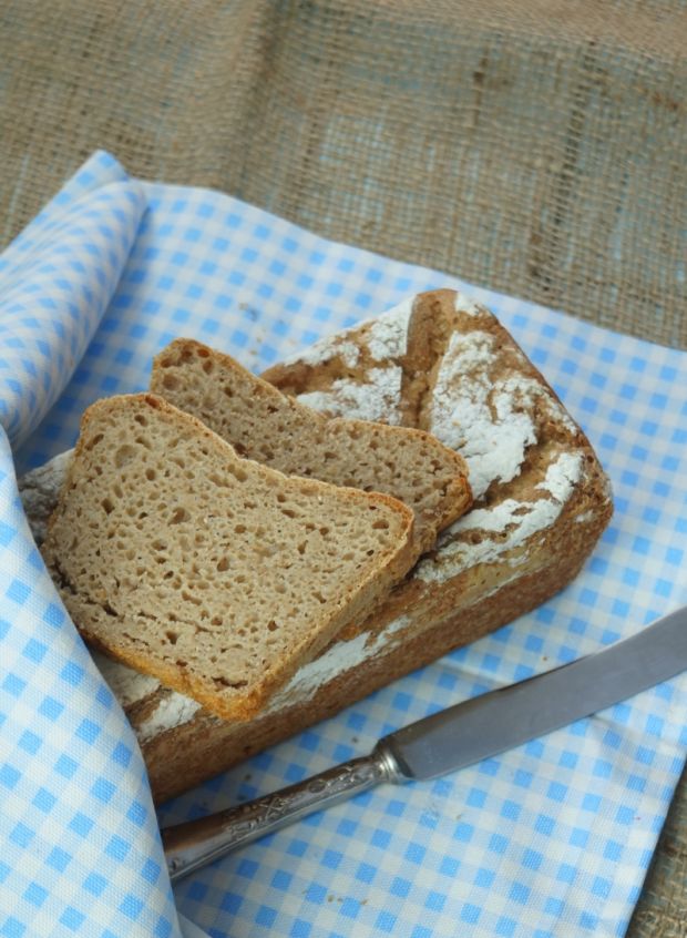 Przepis  najprostszy chleb żytni na zakwasie przepis