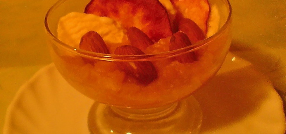Deser jabłkowo-lodowy (autor: pchelka79)