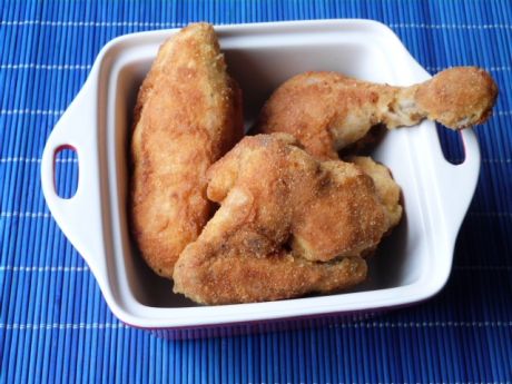 Przepis  mięso z kurczaka w pikantnej panierce przepis