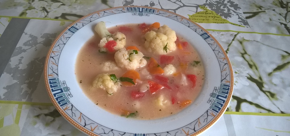 Zupa kalafiorowa z pomidorem (autor: ania321)