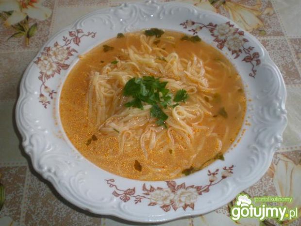 Zupa pomidorowa na żeberkach  składniki