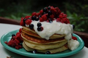 Pancakes z owocami  prosty przepis i składniki