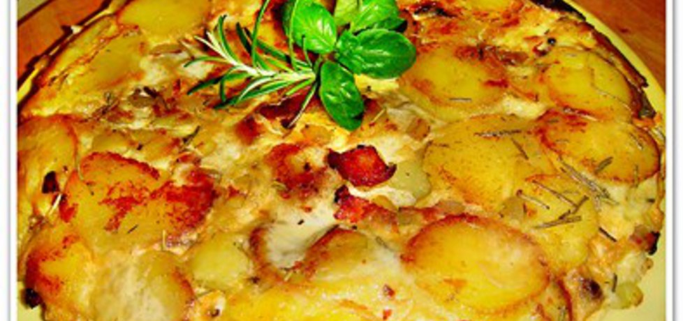 Tortilla de patatas – omlet hiszpański w wersji christophera. (autor ...