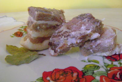 Pasteryzowana szynka babuni.