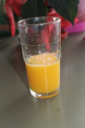 Przepis  sok jabłkowo- pomarańczowy przepis