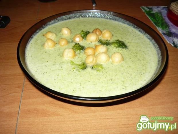 Przepis  zupa krem z brokuła z serem przepis