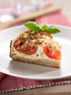 Wytrawny tort pomidorowy  prosty przepis i składniki