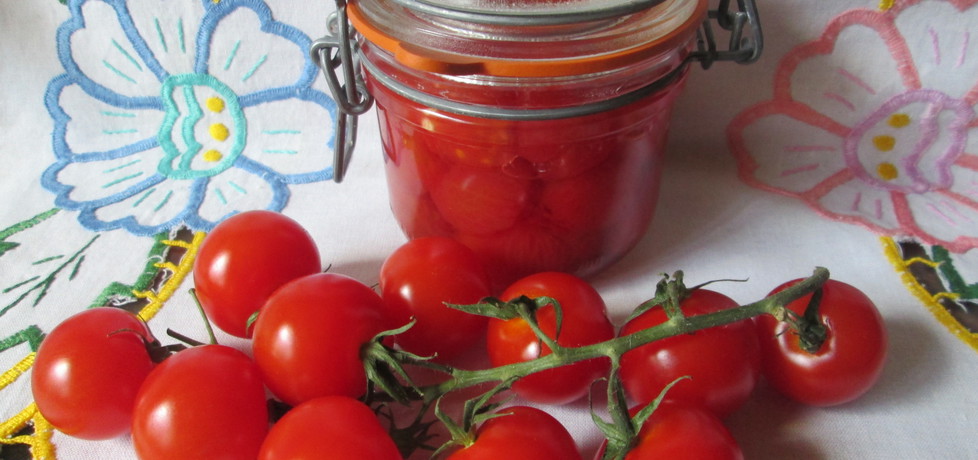 Pomidorki w syropie rumowym (autor: katarzyna40 ...