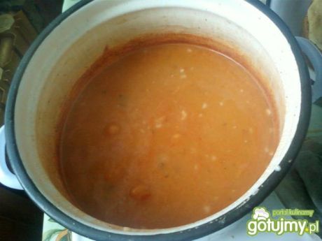 Przepis  zupa pomidorowa zabielana przepis