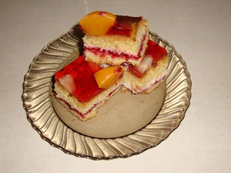 Przepis  ciasto z brzoskwiniami i ananasem przepis
