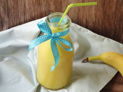 Smoothie ananas-mango