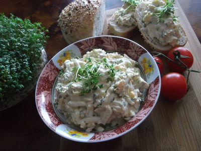 Pasta jajeczna z rzeżuchą