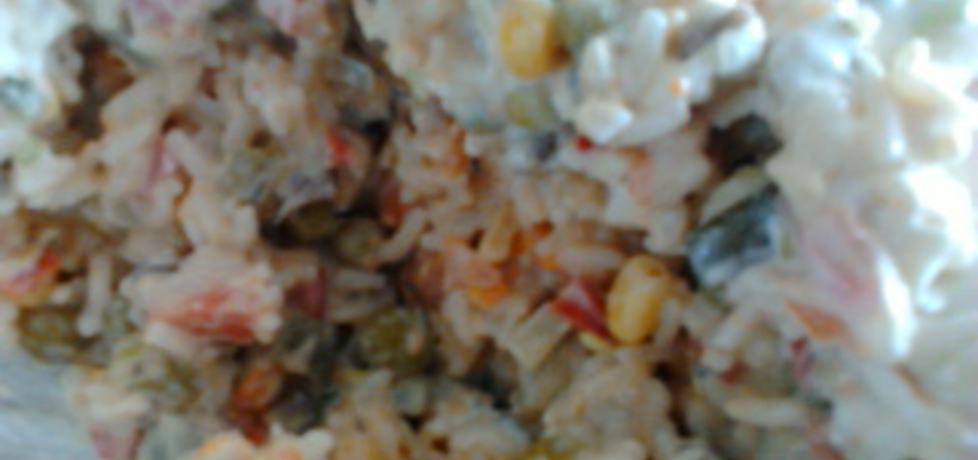 Sałatka ryżowa z pieczarkami (autor: agnieszka144 ...