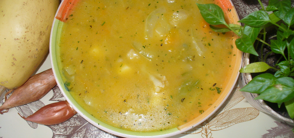 Zupa z kalafiora ,dyni i cukinii (autor: jagoda5913)