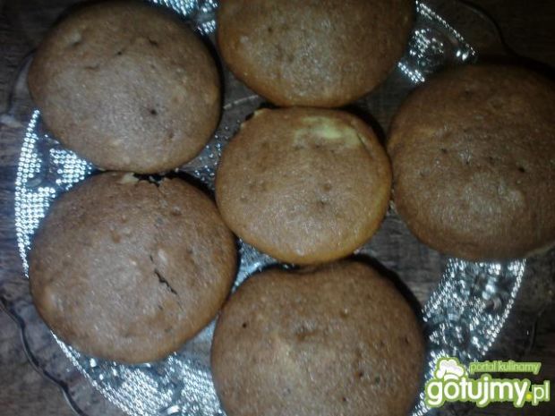 Przepis  muffiny migdałowo-czekoladowe przepis