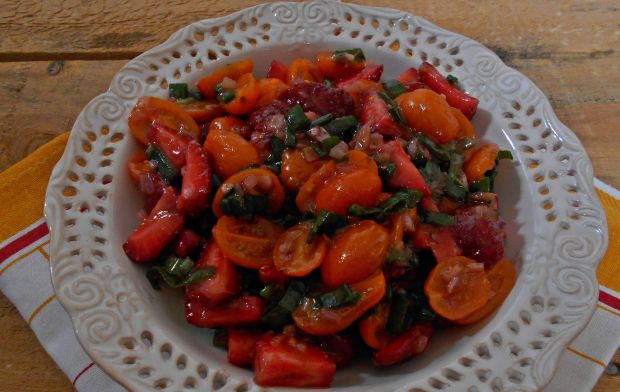 Przepis  salsa pomidorowo