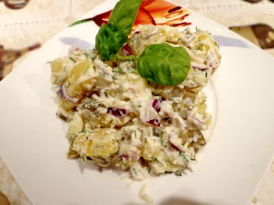 Polskie kartofel salad
