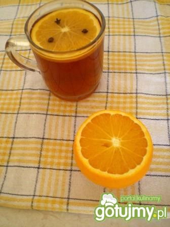 Przepis  herbata z pomarańczą przepis