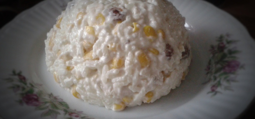 Sałatka ryżowa z piersią kurczaka (autor: jola91)