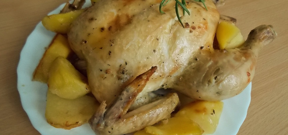 Kurczak pieczony z rozmarynem (autor: mniam)