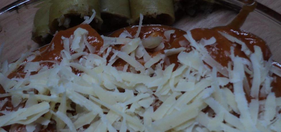 Cannelloni z mięsem mielonym w sosie pomidorowym (autor: benita ...