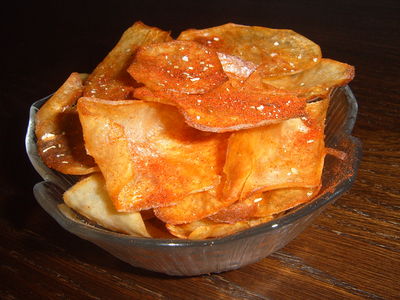 Domowe chipsy ziemniaczane z piekarnika