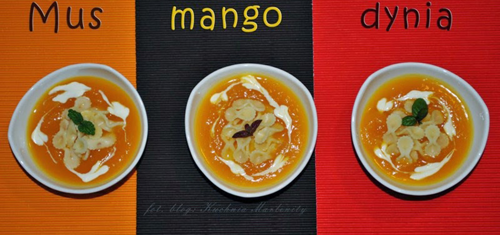 Mus z mango i dyni z nutą pomarańczy i imbiru (autor: smerfetka79 ...