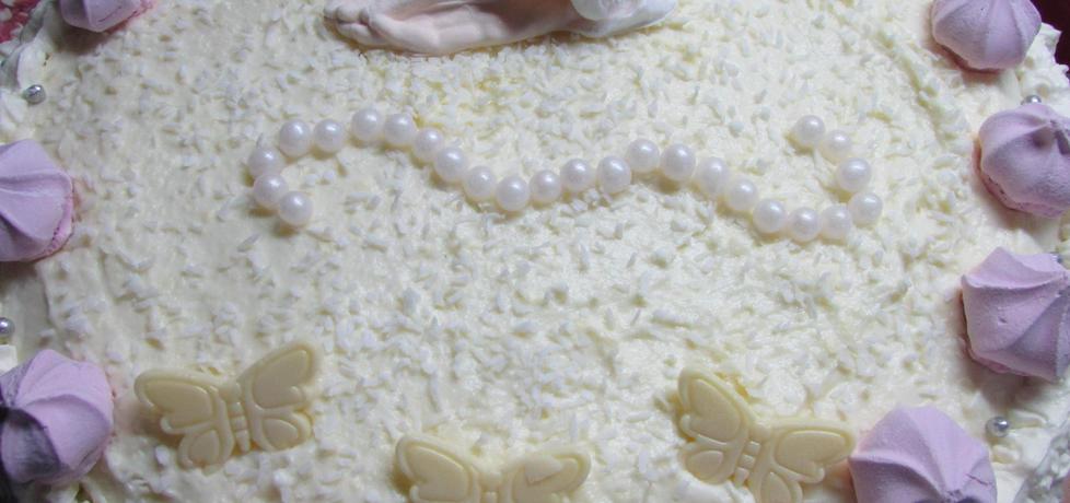 Tort na chrzest dla dziewczynki (autor: benita ...