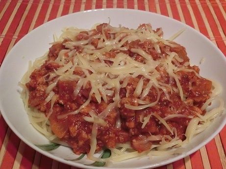 Przepis  spaghetti po mojemu przepis