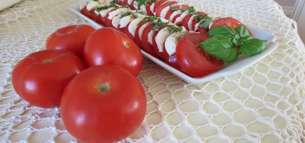 Pomidory z mozzarellą (autor: gotujebochce)