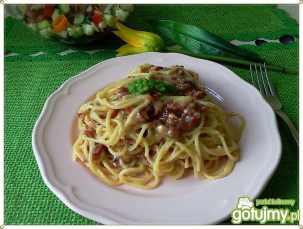 Przepis  najprostsze spaghetti carbonara przepis