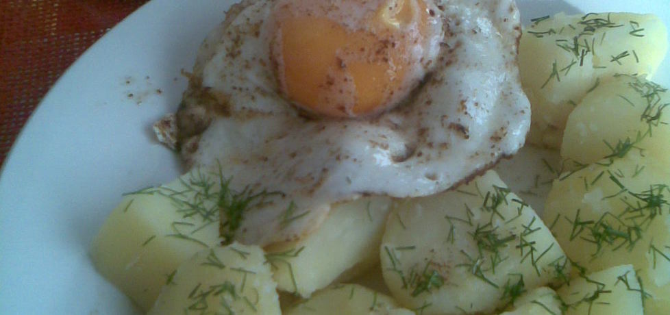 Prosty obiad  jajko sadzone (autor: margo1)