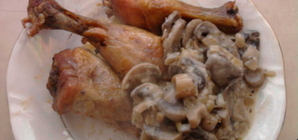 Kurczak w miodzie z pieczarkami (autor: anna69)