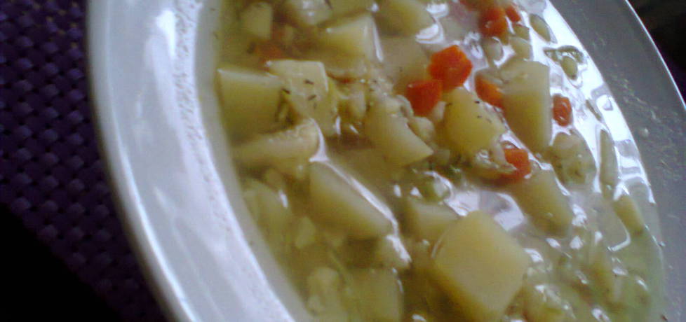 Zupa kalafiorowa z kluskami lanymi (autor: margo1 ...