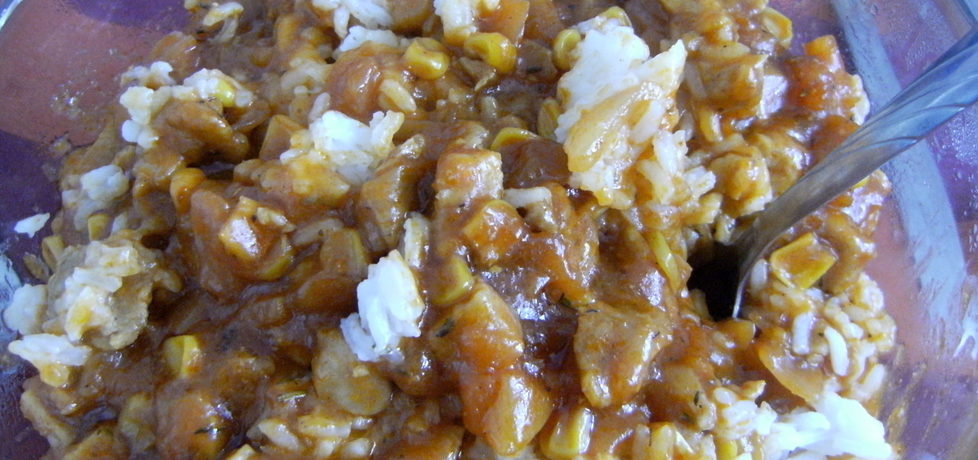 Ryż z sosem słodko kwaśnym (autor: djkatee)
