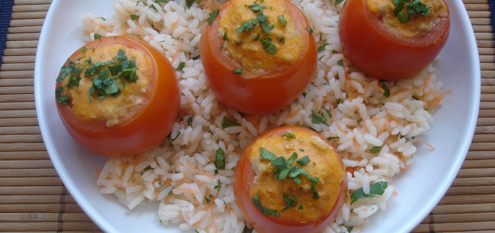 Faszerowane pomidory na ryżu (autor: cukiereczek ...