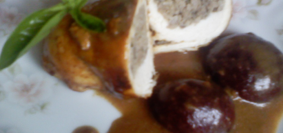 Roladki z mięsem mielonym w sosie śliwkowym (autor: mar3sta ...