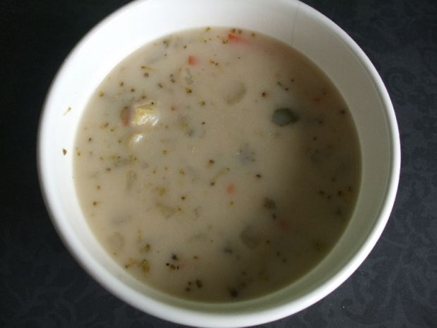 Przepis  zupa kalafiorowo  brokułowa przepis