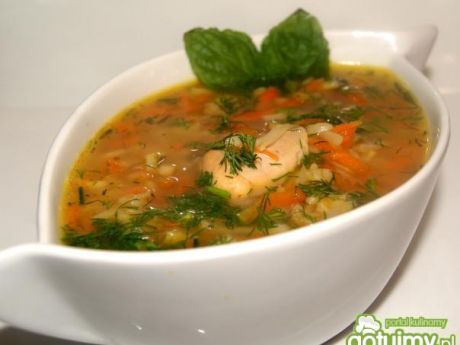 Ryżowa zupa z warzywami przepis
