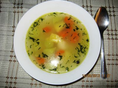 Wegetariańska zupa ze świeżych ogórków po lubelsku ...