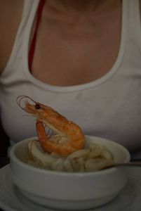 Tajska zupa rybna z owocami morza