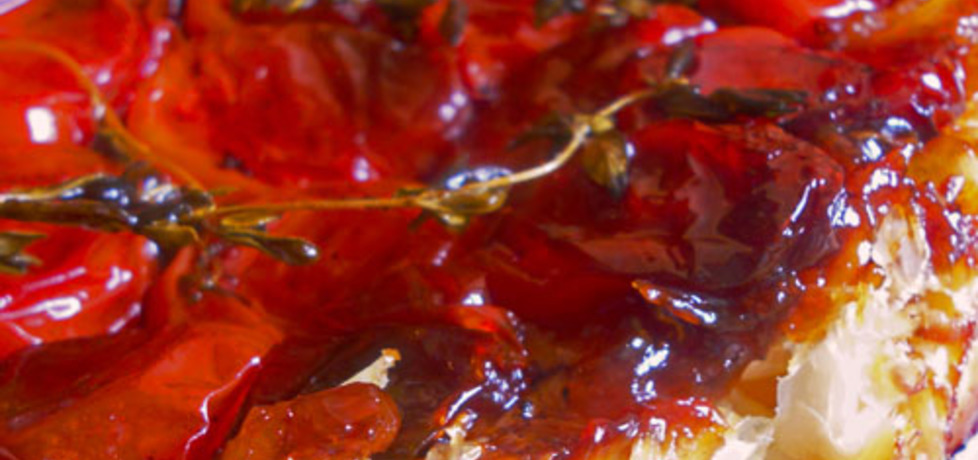 Tarta tatin z pomidorami i tymiankiem (autor: pastelle ...
