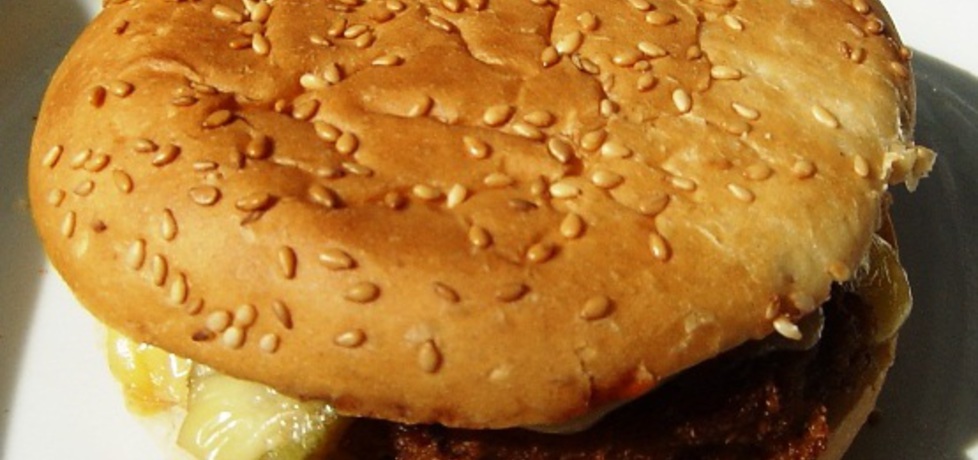 Cheeseburger domowej roboty (autor: panimisiowa ...