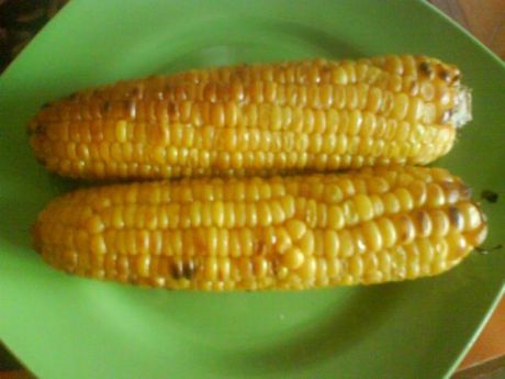 Przepis  pieczone kolby kukurydzy przepis