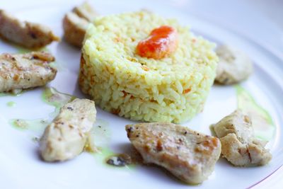Ryż curry manadarynkowy z indykiem