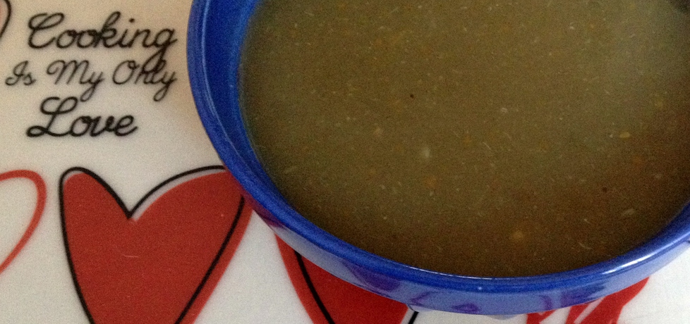 Zupa krem z bakłażana (autor: monikalangier)