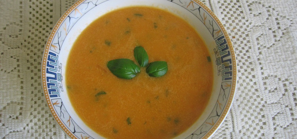 Zupa krem z pomidorów z bazylią (autor: ania321)