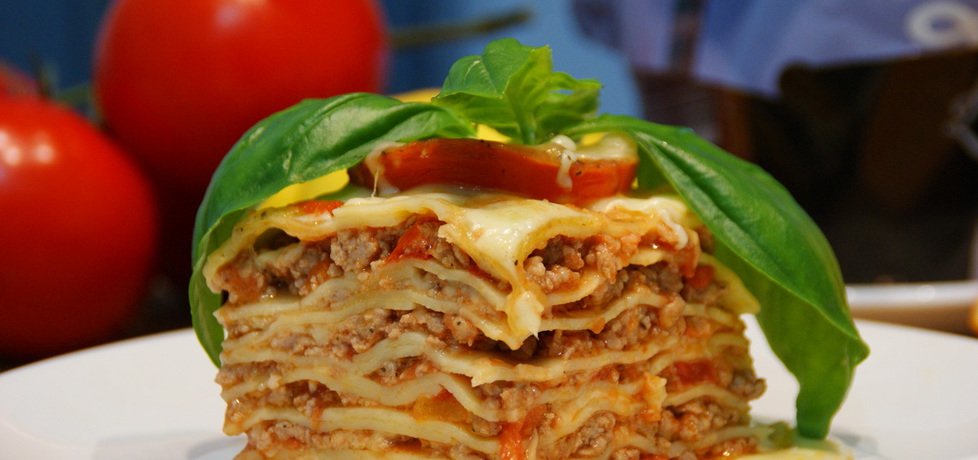 Lasagne z mięsem mielonym i pomidorami. (autor: kejti ...