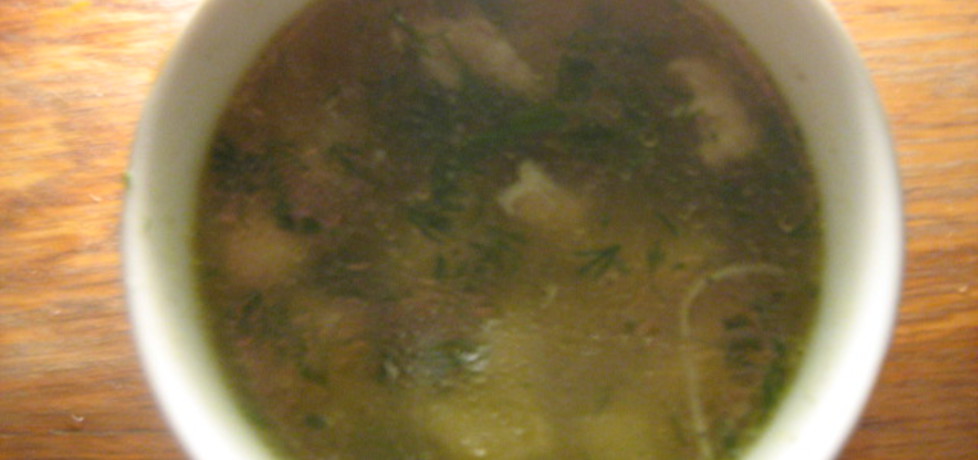 Zupa kalafiorowa na skrzydełkach (autor: joasja)